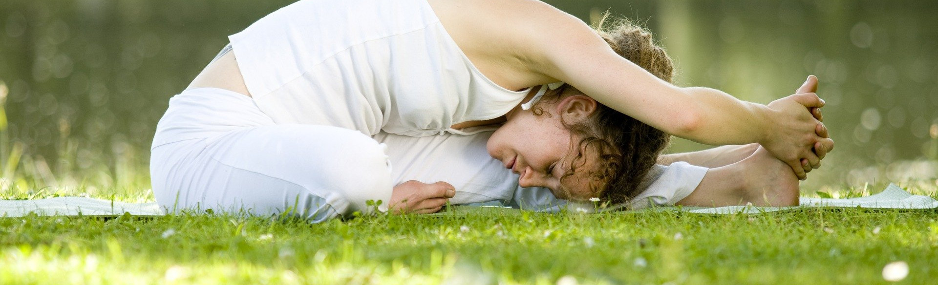 Yoga im Garten